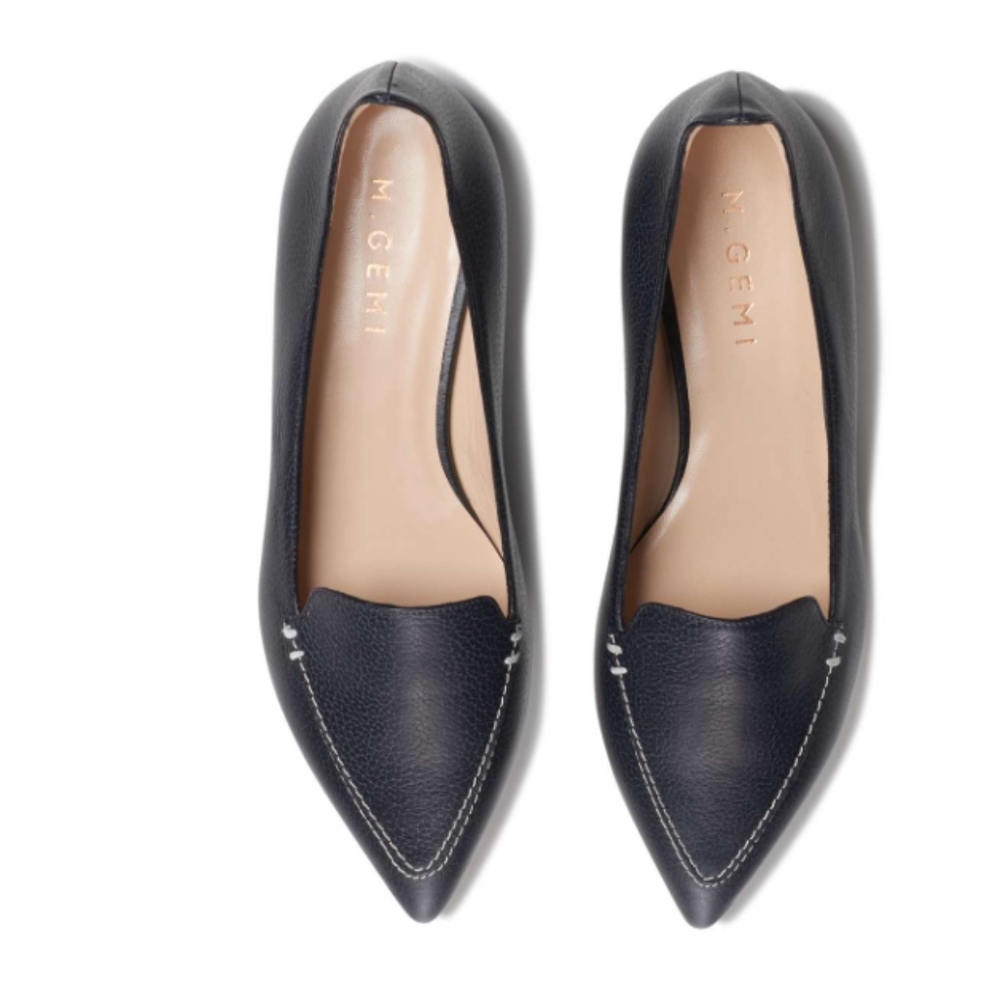 M. Gemi Stellato Flat - Italian Leather Shoes